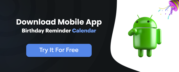 Birthday Reminder Flutter App